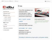 Tablet Screenshot of iveco-ducato.com